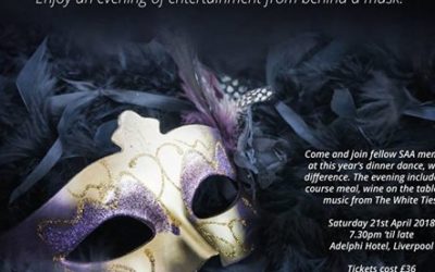 SAA MASKED BALL INVITATION – SATURDAY 21st APRIL 2018